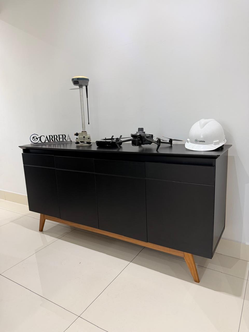 Ambiente interno da Carrera Topografia