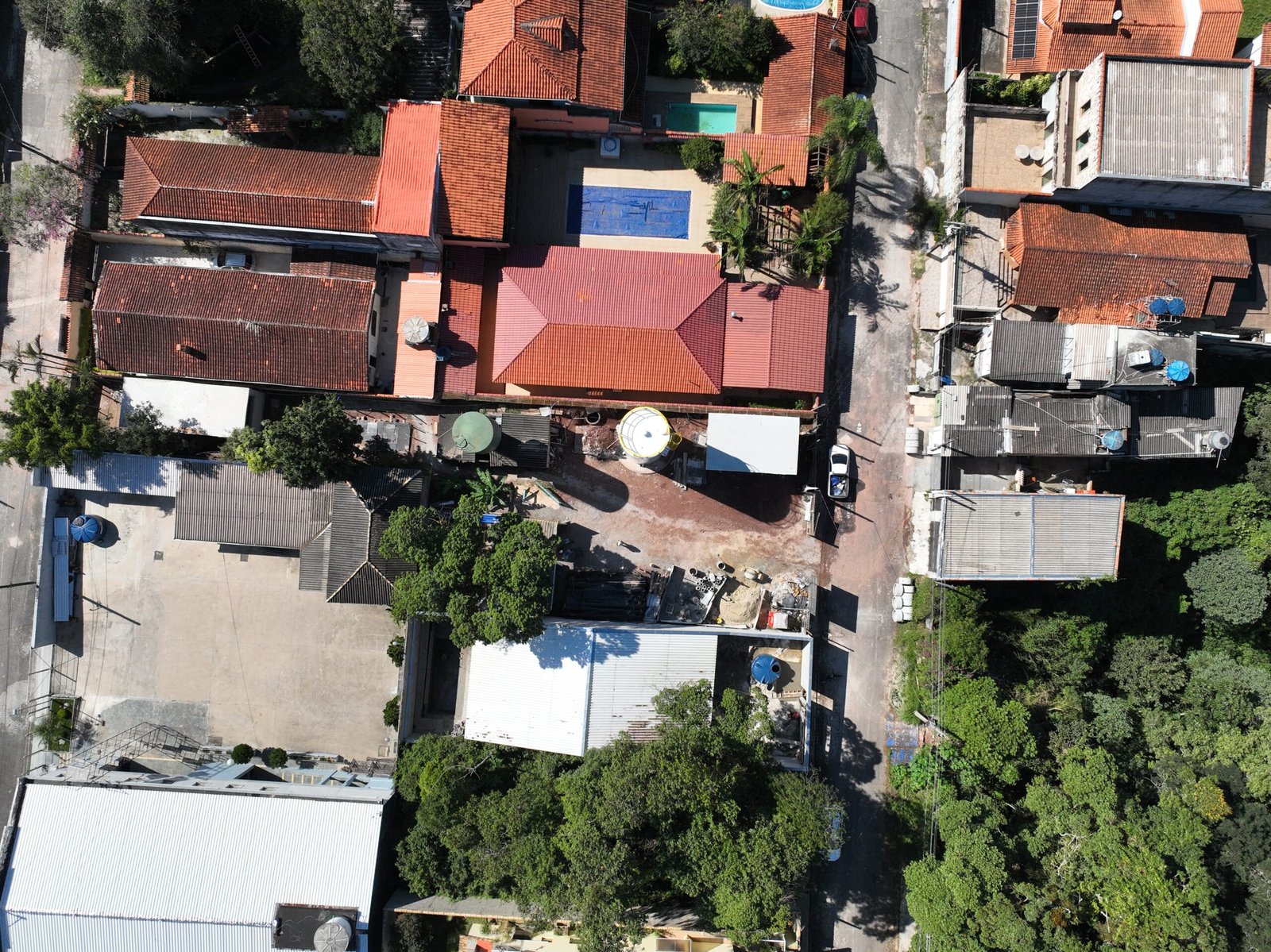Mapeamento realizado com drone pela Carrera Topografia