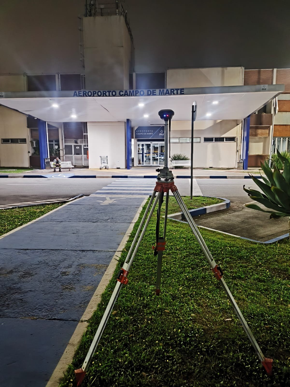 Atividade de topografia em campo